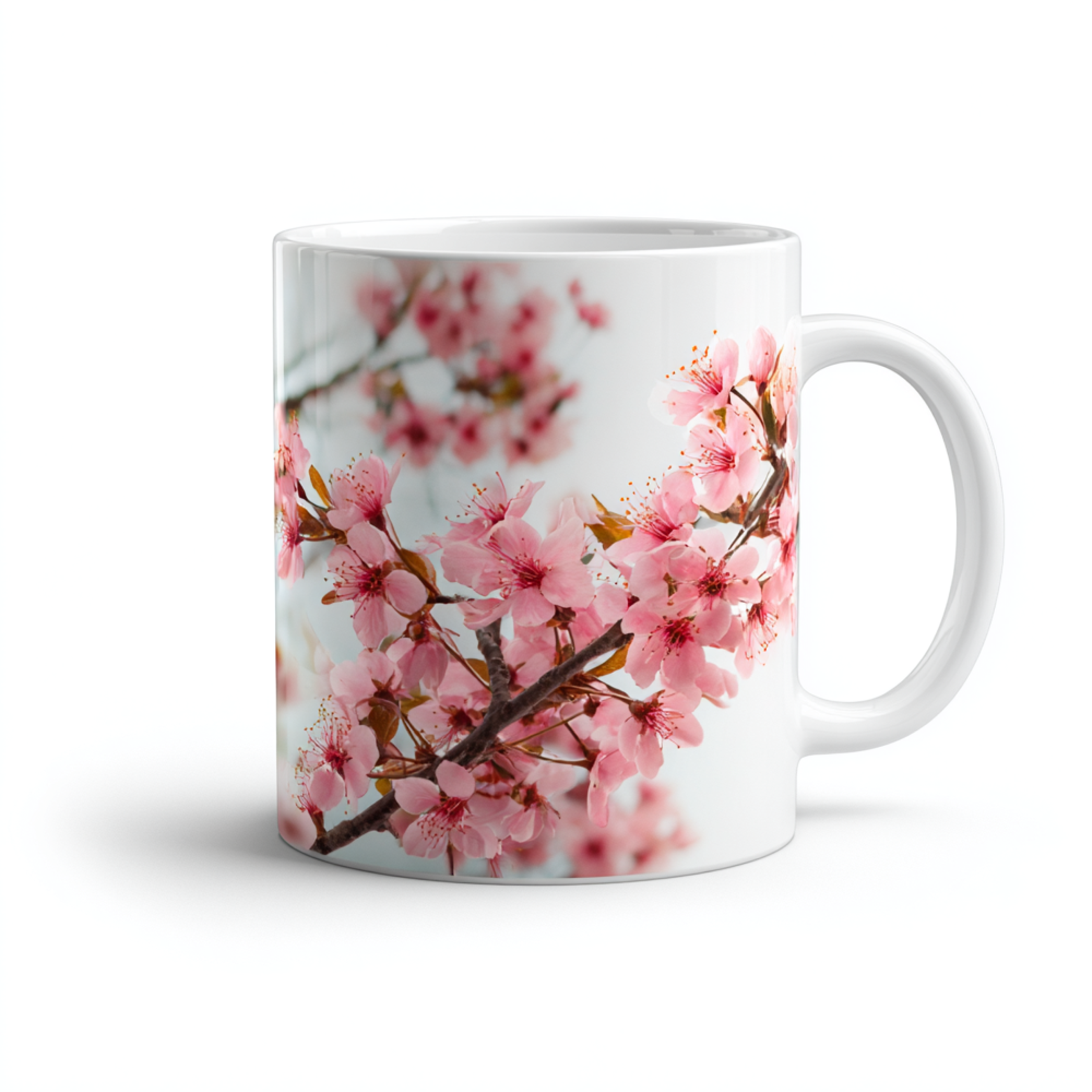 Foto op mok bedrukken | Mok met foto | Mok met eigen ontwerp, bloemen
