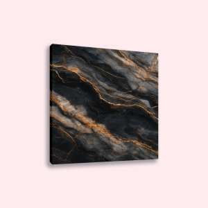 Aluminium - Marmer zwart-brons